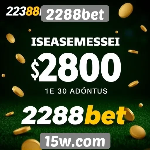 Ofertas de bônus disponíveis na 2288bet